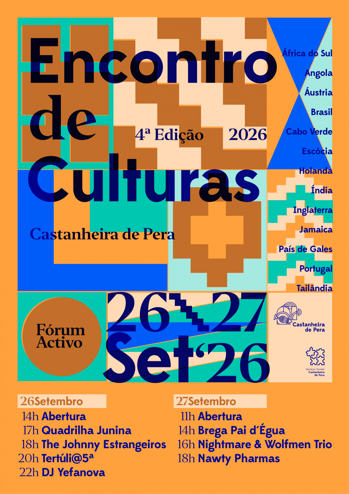 4.º Encontro de Culturas em Castanheira de Pera 1 cartaz encontro culturas 2026
